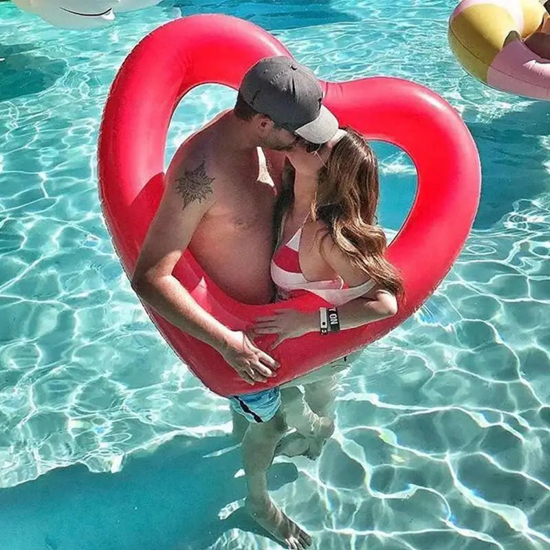 Inflatable Heart Ring